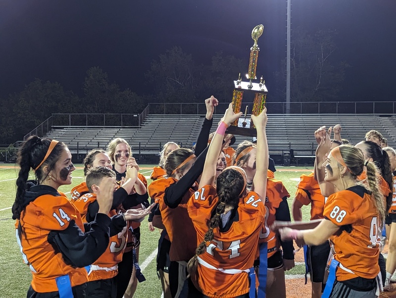 Nolley runs wild in Seniors Powder Puff Championship Honaker High School